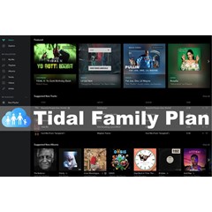 🔥Tidal HiFI Plus Family🔥1 Месяц🔥Личный аккаунт🔥