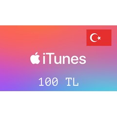 iTunes🔥Gift Card -  100 TL🇹🇷 (Турция) [Без комиссии]