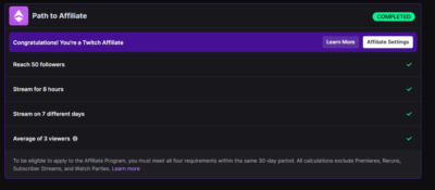 💎 AFFILIATE АККАУНТ TWITCH ✅ VERIFIED