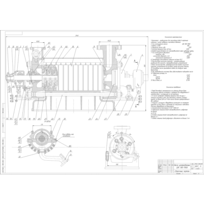 Насос центробежный ЦНС 180-1900