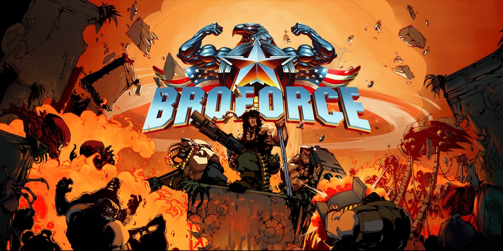 скачать broforce стим фото 4