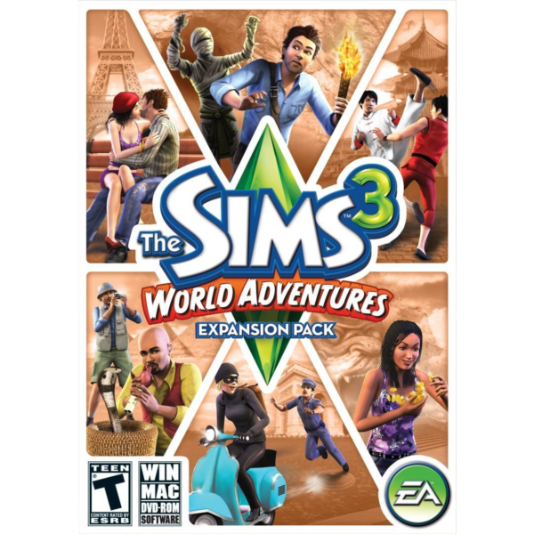 The Sims 3 World Adventures (Origin key) Region free