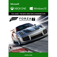 FORZA MOTORSPORT 7 STANDARD ✅(XBOX/WINDOWS 10) КЛЮЧ 🔑