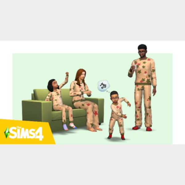 The Sims 4 Комплект ночного белья Вечеринка с ночёвкой