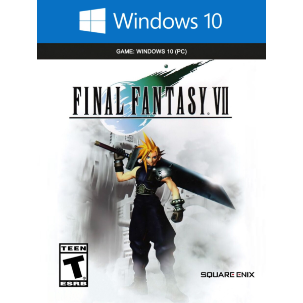 FINAL FANTASY VII Windows Edition ПК Ключ MS Store
