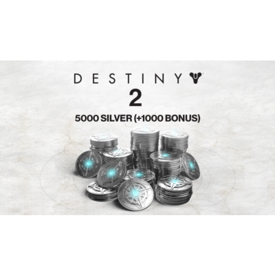 🌗5000 (+1000 Bonus) Destiny 2 Серебро (PC) WINDOWS