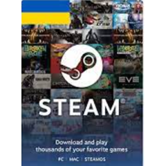 Steam Wallet Code Ukraine 14 - 3950 (UAH)