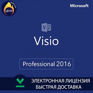 Microsoft Visio 2016 Professional бессрочная лицензия