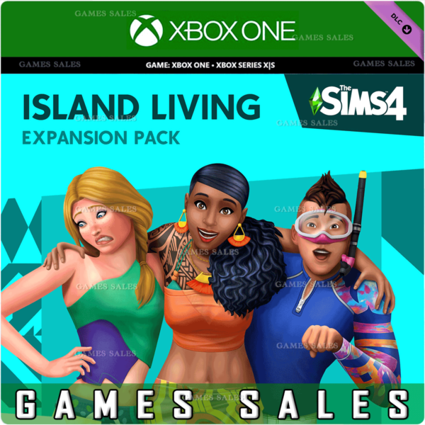 THE SIMS 4 ISLAND LIVING XBOX ONE|XS КЛЮЧ