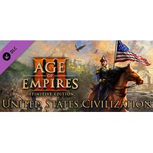 🔑Age of Empires III: Definitive. United States Civiliz