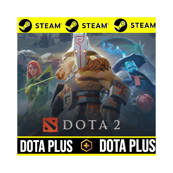 ⭐ ВСЕ СТРАНЫ⭐ DOTA PLUS — ДОТА 2 + ПОДПИСКА STEAM ПЛЮС