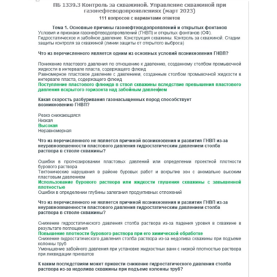ПБ 1339.3 (февраль 2023)