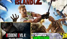 Dead Island 2+🎁Resident Evil 4 DE+🎁NFS Unbound PE 🔥