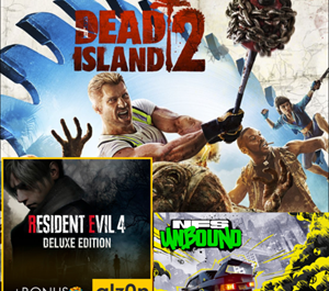 Обложка Dead Island 2+🎁Resident Evil 4 DE+🎁NFS Unbound PE 🔥