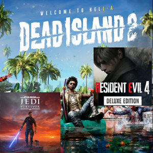 Dead Island 2+🎁STAR WARS Jedi:Survivor+Resident Evil 4