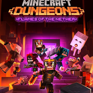 ⚠️Minecraft Dungeons ✔️ Flames of the Nether🔑DLC Key🔑