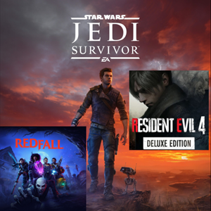 STAR WARS Jedi: Survivor + 🎁Redfall + Resident Evil 4