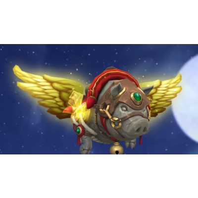WoW in-game Mount: Хрюндель, благодатный свин [EU]