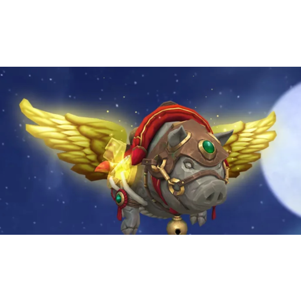 WoW in-game Mount: Хрюндель, благодатный свин [EU]