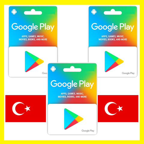 Скриншот ⭐ Google Play 100 TL - (Турция) ⭐