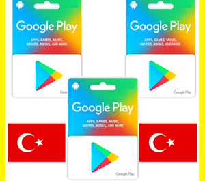 Обложка ⭐ Google Play 100 TL - (Турция) ⭐
