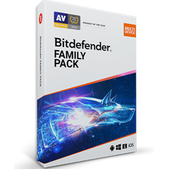 Bitdefender Family Pack 15 devices 1 year