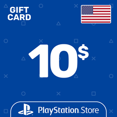 ⭐️Карта Пополнения PSN 10$ (USD) США