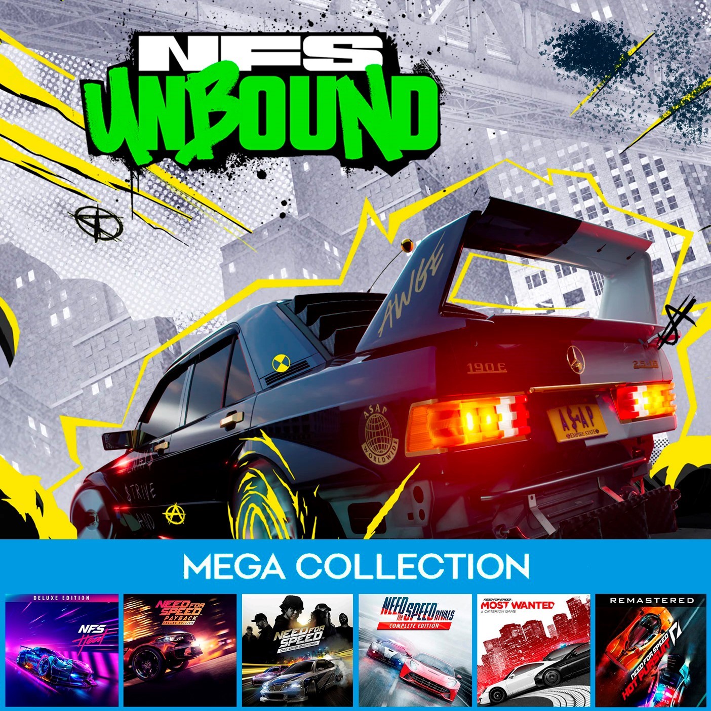 Купить Need for Speed Unbound (NFS) НА РУССКОМ + 9 игр | Steam за 249 ₽!