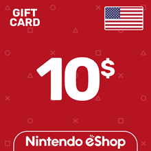 ⭐️Nintendo eShop 10$ (USD) США