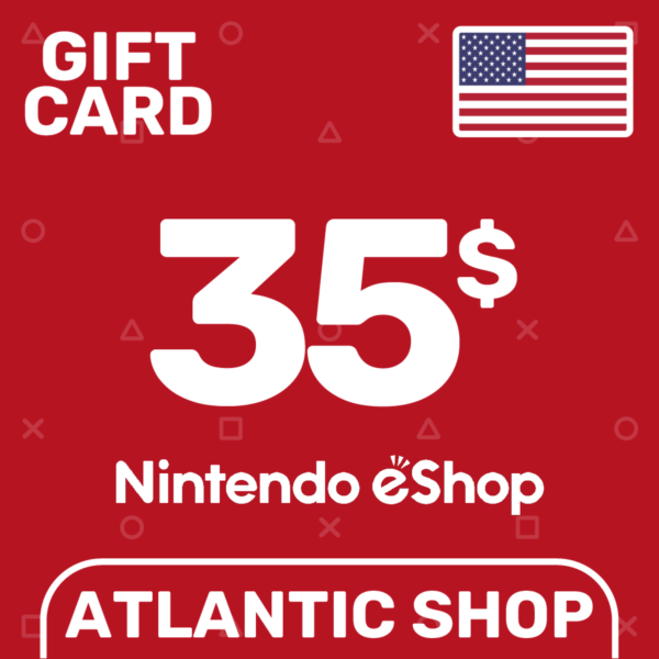 ⭐ Nintendo eShop 35$ (USD) США