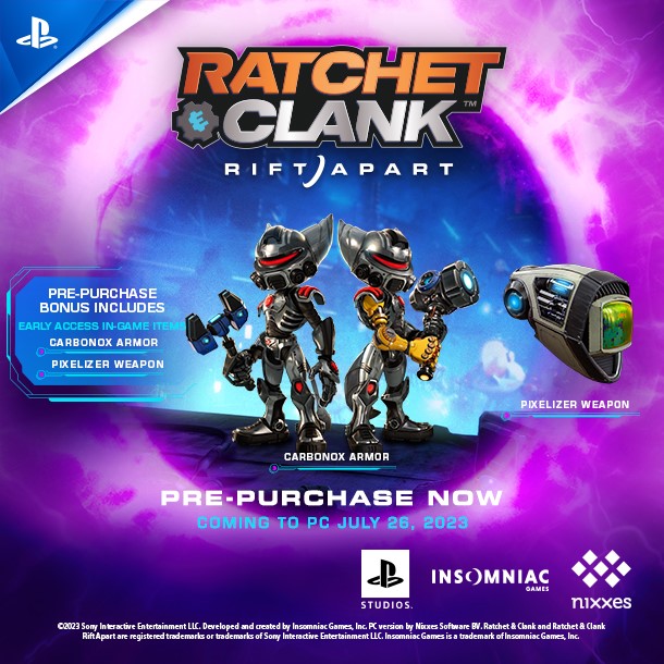 Скриншот Ratchet & Clank: Rift Apart Steam РОССИЯ