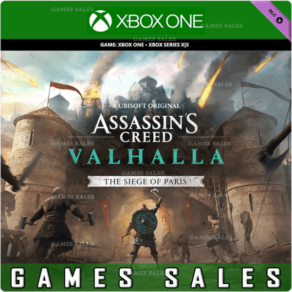 ASSASSIN´S CREED ВАЛЬГАЛЛА — ОСАДА ПАРИЖА XBOX КЛЮЧ
