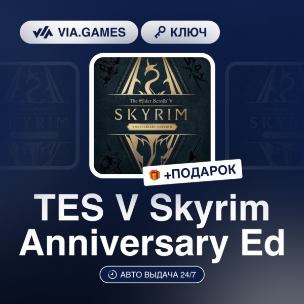 TES V Skyrim Anniversary Ed (Steam Ключ) МИР (Не все страны) + ПОДАРОК