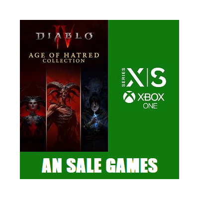 Diablo 4,3,2 + Lord of Hatred + Все DLC XBOX аккаунт + 39 игр