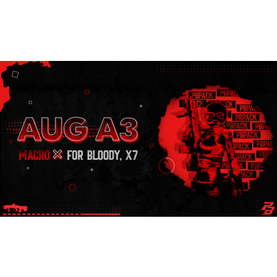 Макрос на AUG A3 для Point Blank (X7, Bloody)