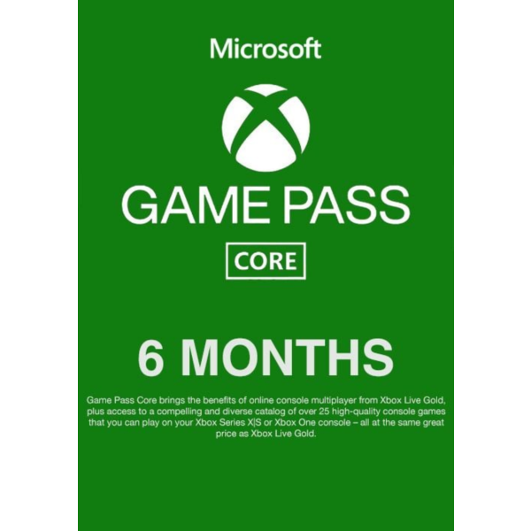 XBOX GAME PASS ESSENTIAL (Game Pass Core) 6 месяцев