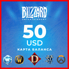 Blizzard Battle.net 50USD Gift Card | 🌎 USA-region