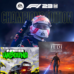F1 23 Champions E+🎁STAR WARS Jedi:Survivor+NFS Unbound
