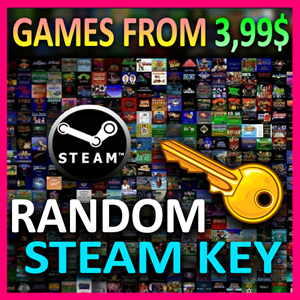 Steam Random Key (Games from 3,99$) REGION FREE