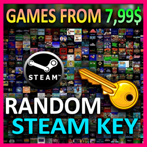 Steam Random Key (Игры от 7,99$) REGION FREE