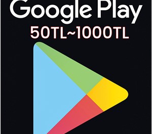 Обложка ⭐Подарочная карта Google Play на 25~1000 турецких лир