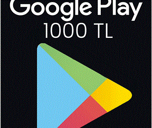 🚩Подарочная карта Google Play на 1000 турецких лир