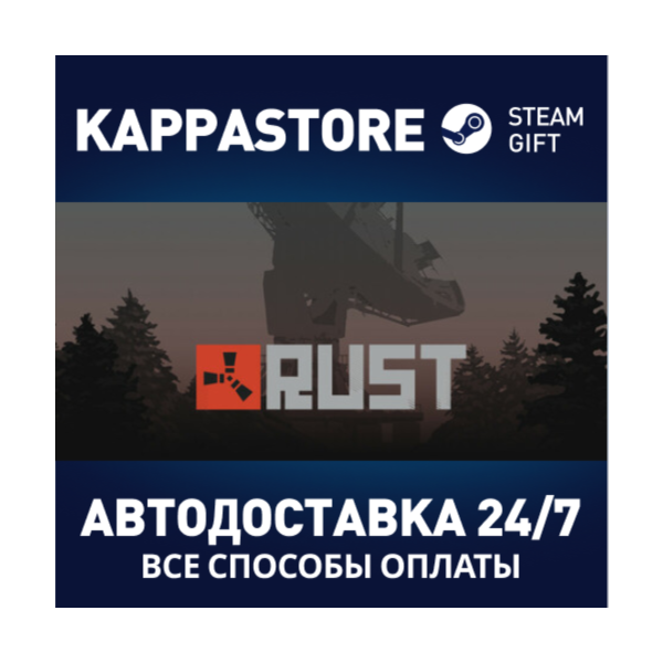 Rust АВТОДОСТАВКА Steam RU/BY/KZ/UA