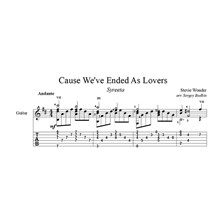 Cause We've Ended As Lovers (Стиви Уандер) для гитары
