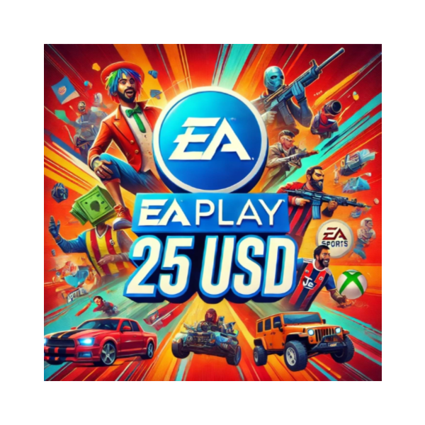 EA Play Подарочная карта на25 долларов США(регионСША)
