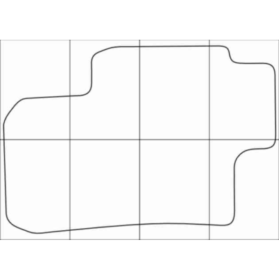 CHEVROLET EPICA 2006-- Лекала автоковриков, вектор