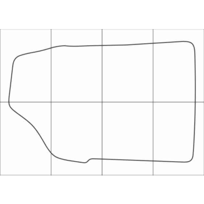 DERWAYS JEEP (China) Лекала автоковриков, вектор