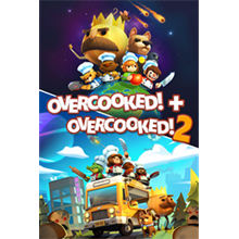 🔥Overcooked! + Overcooked! 2 Xbox One, series  ключ