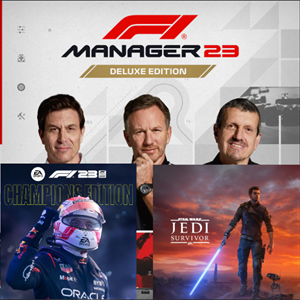 F1 Manager 2023 DE +🎁F1 23 +STAR WARS Jedi:Survivor