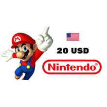 ⚡️ БЫСТРО⚡️Карта Nintendo eShop (US) 5-500$⚡️ЦЕНА✅ - irongamers.ru